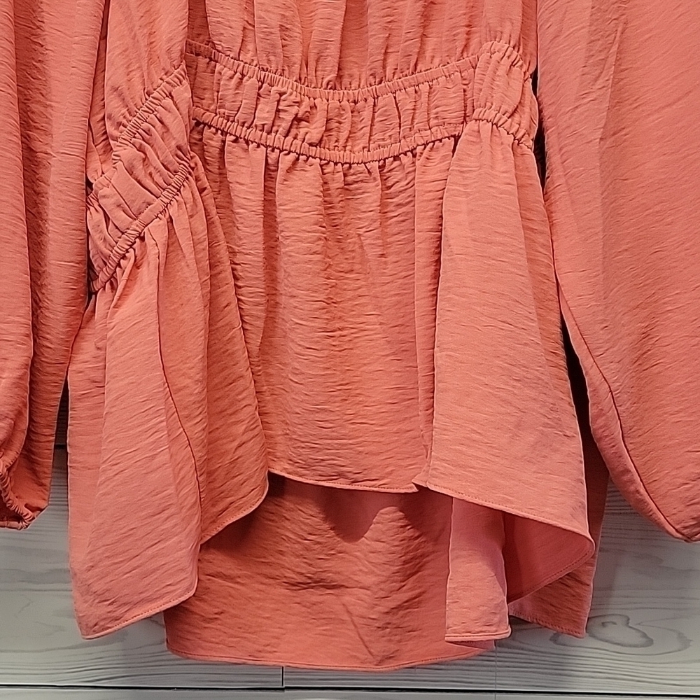 3X Nine West Peplum Blouse - Picture 4 of 7